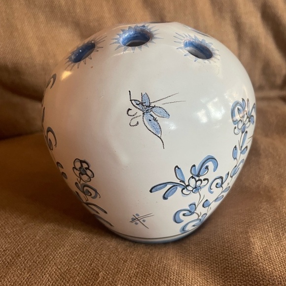 Hand Painted Ceramic Bud Vase - Picture 3 of 6